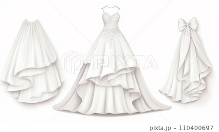 Bridal Gowns and Veils Collection Bridal Gowns and Veils Collection 110400697