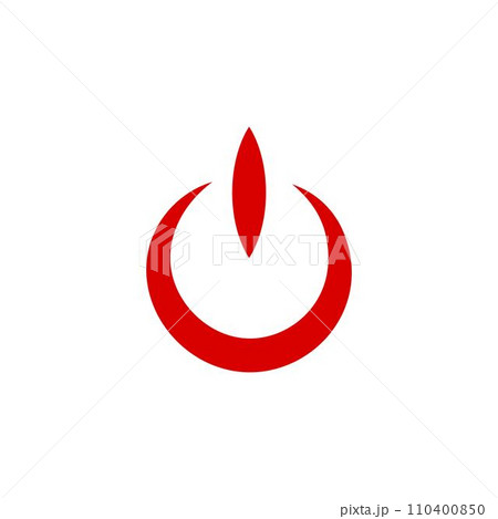 power button icon power button icon 110400850