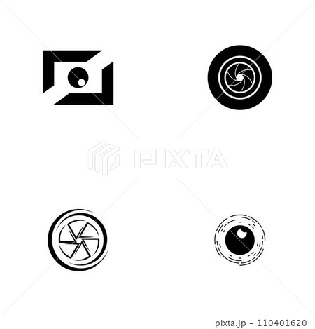 camera lens icon  110401620