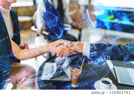 高級なラウンジでのポートレート撮影 110401741