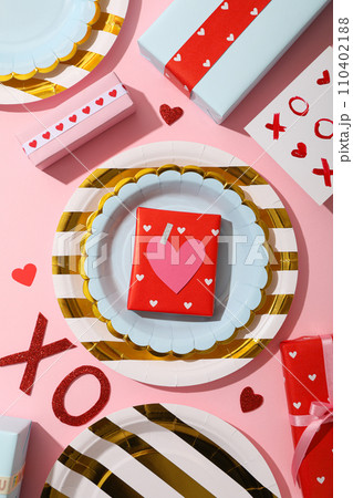 Festive accessories for the party, for Valentine's Day Festive accessories for the party, for Valentine's Day 110402188