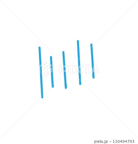 漫符、ショックを受けてガーンとなるアイコン。 漫符、ショックを受けてガーンとなるアイコン。 110404703