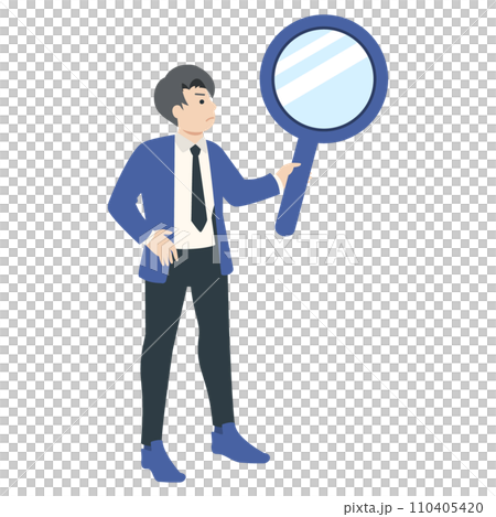 ビジネスマンのイラスト ビジネスマンのイラスト 110405420