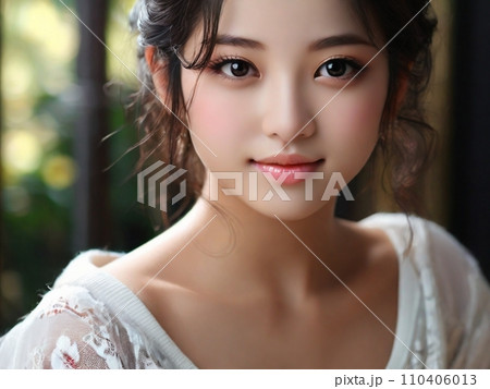 可愛いセクシーな女子女性 110406013