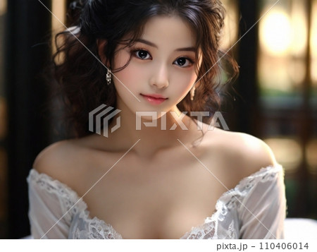 可愛いセクシーな女子女性 110406014