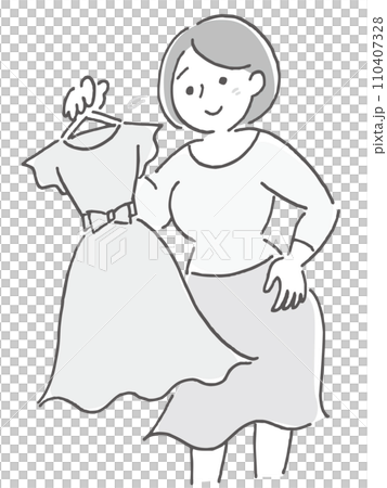 体型に合わなくなった服(モノ) 体型に合わなくなった服(モノ) 110407328