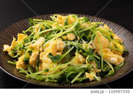 豆苗とたまごの中華炒め 110407350
