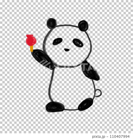 熊貓與糖蘋果 熊貓與糖蘋果 110407994