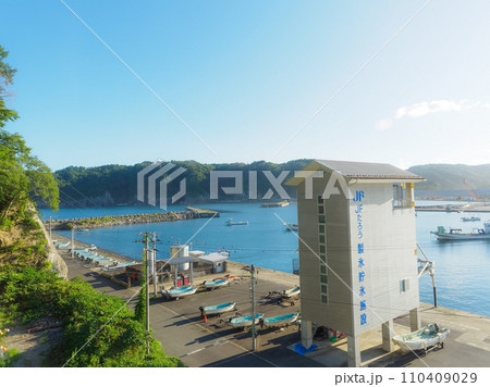 田老漁港を望む 田老漁港を望む 110409029