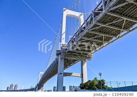 【東京】レインボーブリッジから見る風景も、とても綺麗で良かった。 110409290