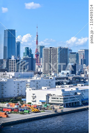 【東京】レインボーブリッジから見る風景も、とても綺麗で良かった。 110409314