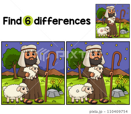 Christian Shepherd Find The Differences 110409754
