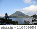 湖と山のコントラスト 110409954