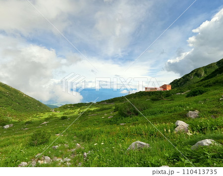 中央アルプス　千畳敷カール　風景 110413735