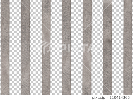 [水彩]黑色條紋插圖 110414366