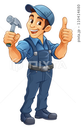 Hammer Carpenter Construction Builder Handyman 110414680