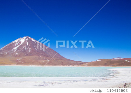 The green Laguna Verde,Bolivia 110415608