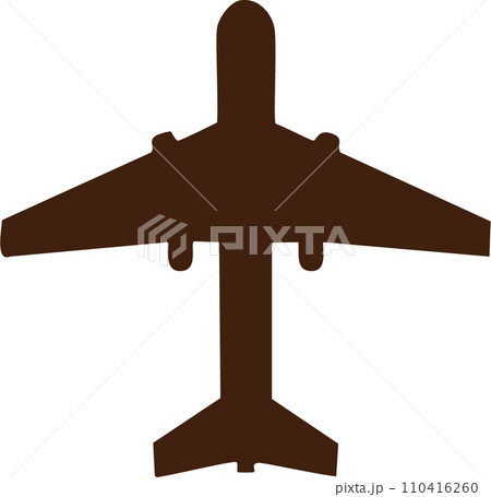 飛行機アイコンイラスト 飛行機アイコンイラスト 110416260