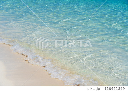 パラダイスアイランドの美しいビーチ 110421849