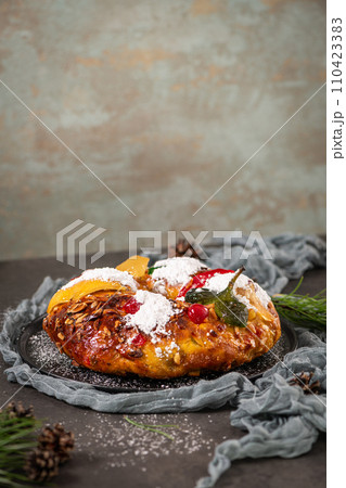 Bolo Rei or Kings Cake 110423383