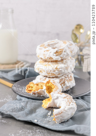 Sweet portuguese donuts 110423789