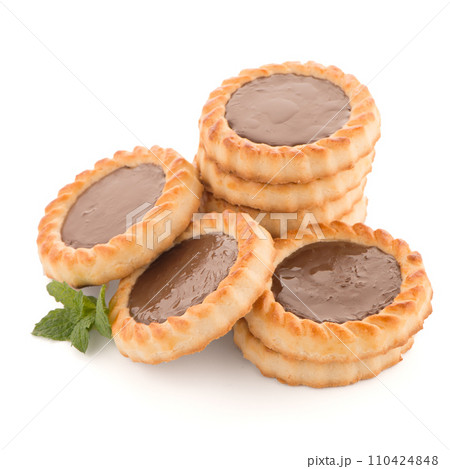 Chocolate tart cookies 110424848