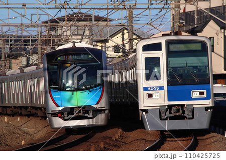 ［SI］西武池袋線40050系・6000系離合（急行列車） 110425725