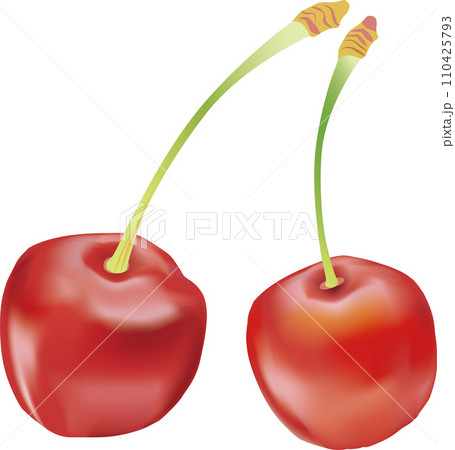 つやつやのサクランボ-01 つやつやのサクランボ-01 110425793