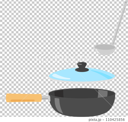 iron frying pan 110425856