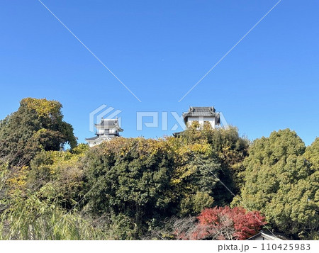 静岡県掛川市にある掛川城 110425983