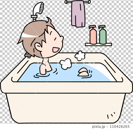 男人洗澡 110426265