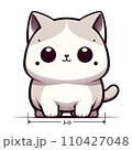 二頭身のかわいい猫 110427048