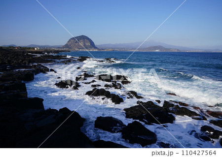 rocks on the beach 110427564