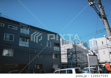南新宿　住宅街　風景 110427595
