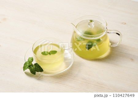 ミントティー　mint tea　ハーブティー　herbtea 110427649