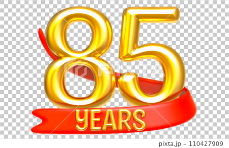 Happy Anniversary Number Years Gold 3D Render Happy Anniversary Number Years Gold 3D Render 110427909