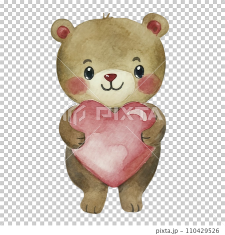Cute Bear Valentines Day Cute Bear Valentines Day 110429526