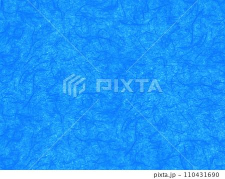 繊維の混ざった和紙 ブルー 110431690