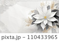 白い花　AI生成画像 110433965