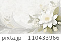 白い花　AI生成画像 110433966