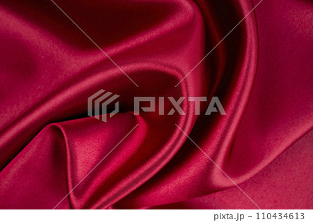 Red satin texture as background. Red satin texture as background. 110434613