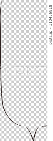 Round handwritten speech bubble frame, thin marker style Round handwritten speech bubble frame, thin marker style 110436918