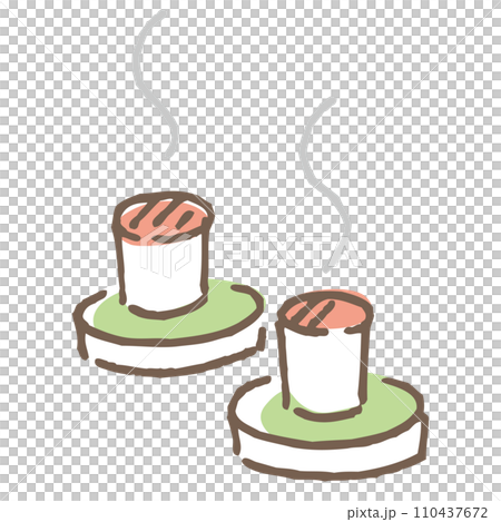 お灸のイラスト 110437672