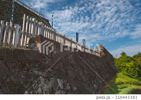 山梨 甲府城 本丸石垣 山梨 甲府城 本丸石垣 110441381