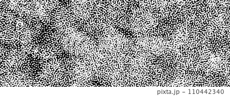 Monochrome shagreen with scales seamless texture 110442340