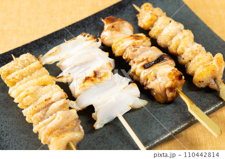 美味しい焼鳥4種盛り 110442814