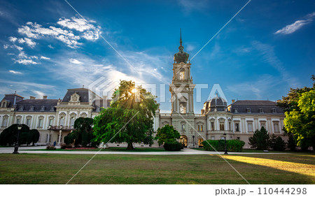 The Festetics Palace, Baroque palace located in the Keszthely, Zala, Hungary. The Festetics Palace, Baroque palace located in the Keszthely, Zala, Hungary. 110444298