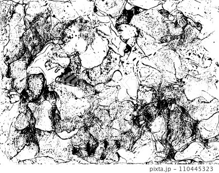 Scratch grunge rusty background for create object grunge effect . Hand drawing texture. Vector 110445323