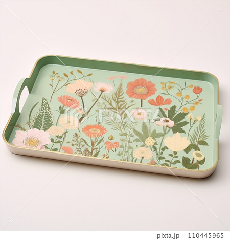 AI-generated content. Visually Stunning Floral Garden Inspired Paper Tray AI-generated content. Visually Stunning Floral Garden Inspired Paper Tray 110445965