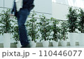 Time lapse of the movement of visitors in a business center. 110446077